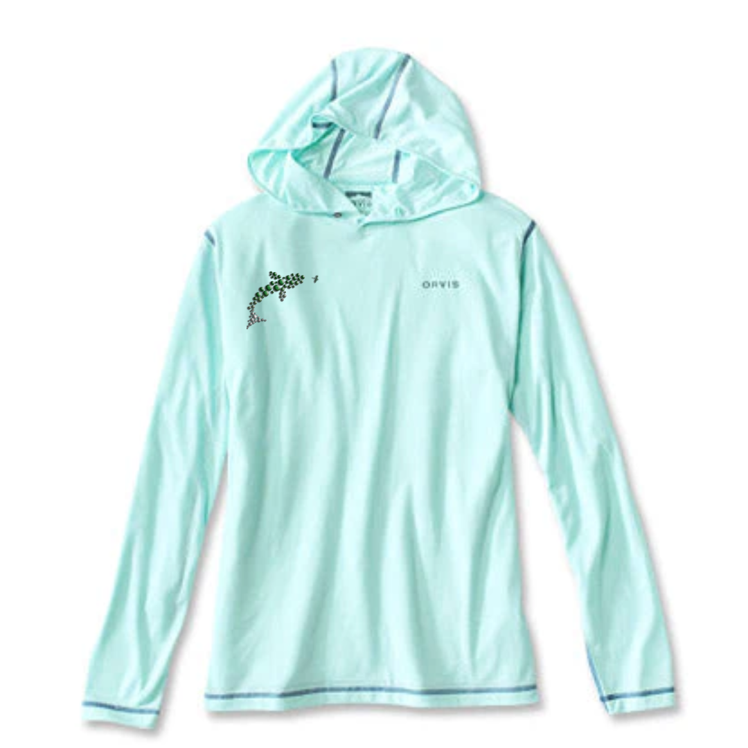 Out Fly Fishing Branded Orvis Men's Drirelease Pullover Hoodie