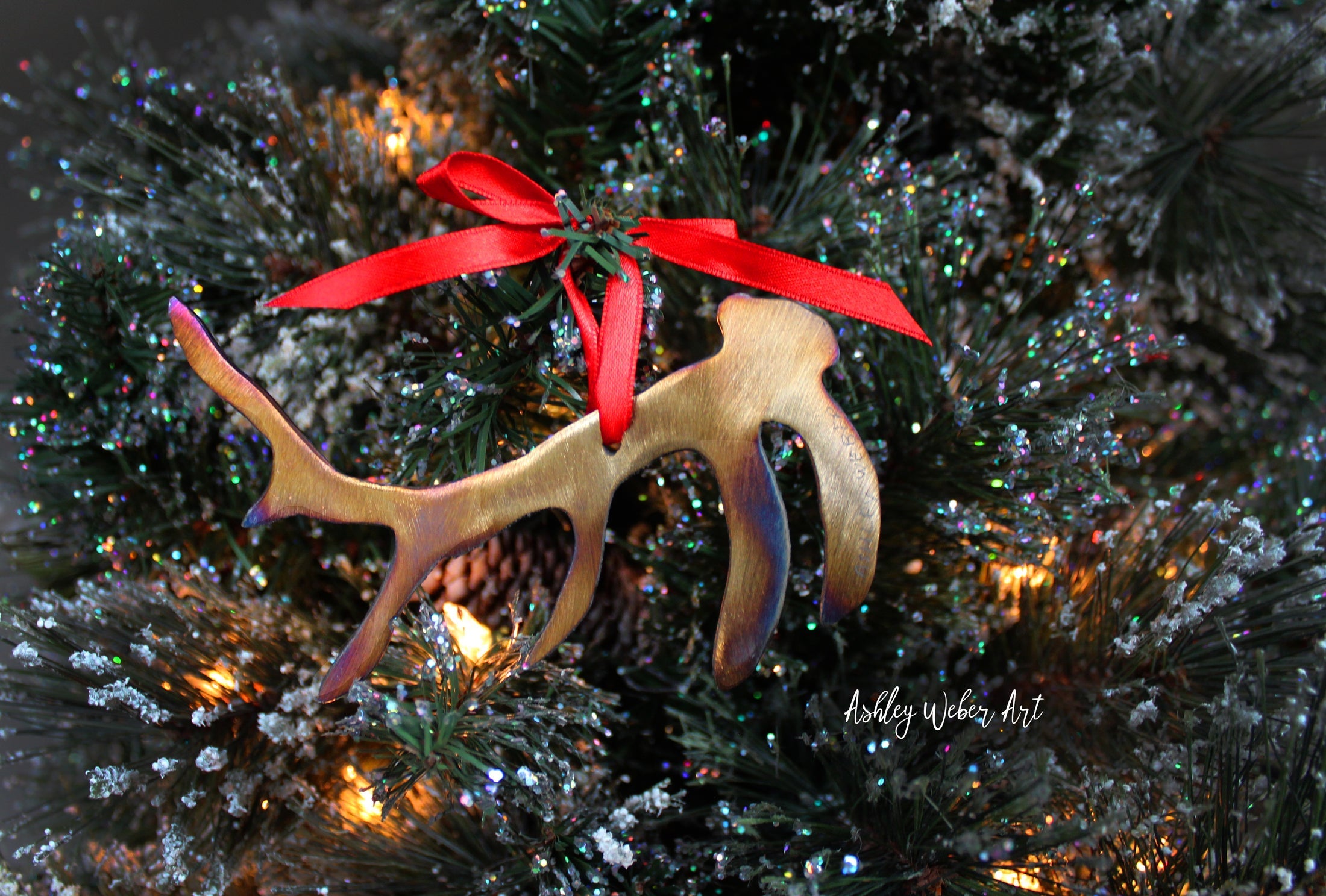 Ashley Weber Metal Christmas Ornaments