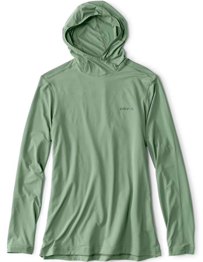 Out Fly Fishing Branded Orvis Men's Sun Defense Long Sleeve Hoodie