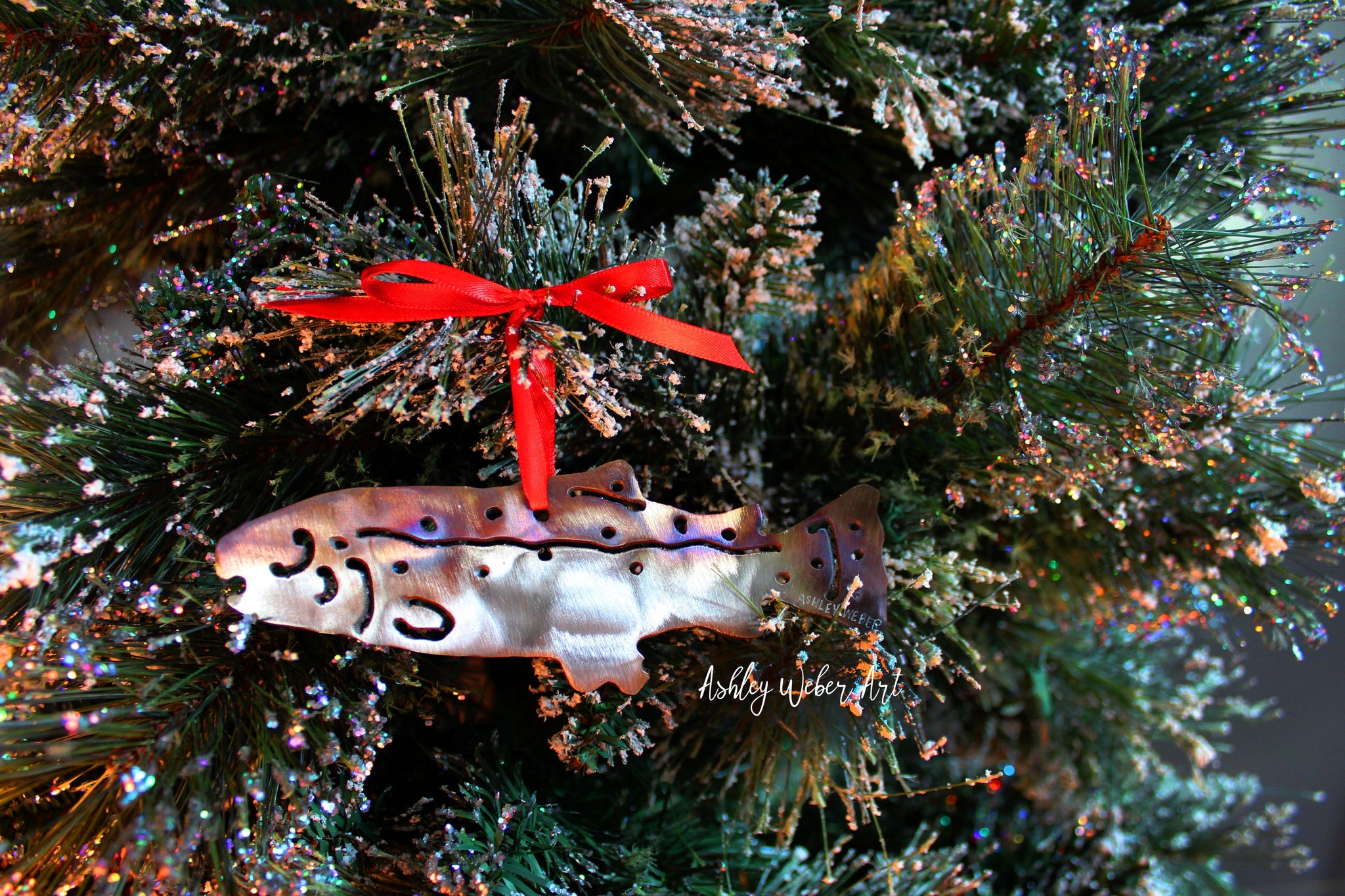 Ashley Weber Metal Christmas Ornaments