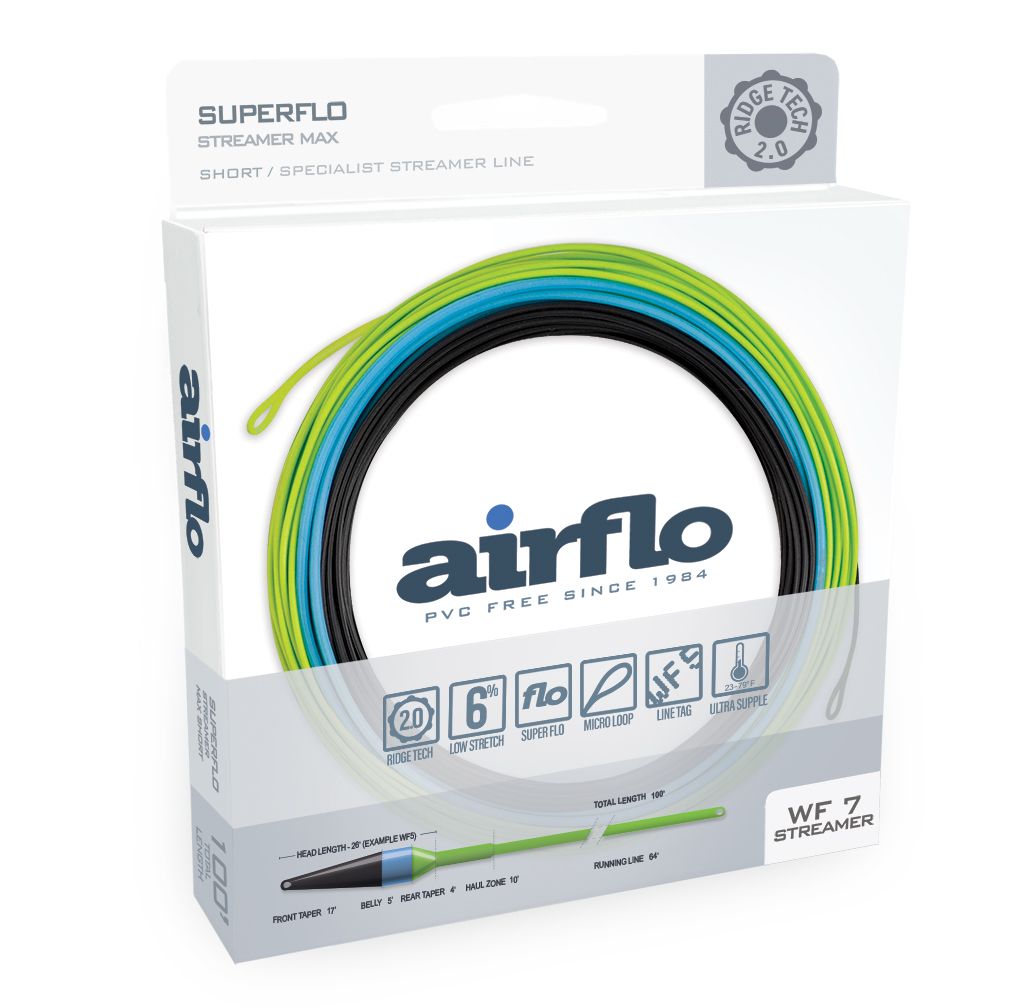 Airflo Superflo Ridge 2.0 Streamer Max Short