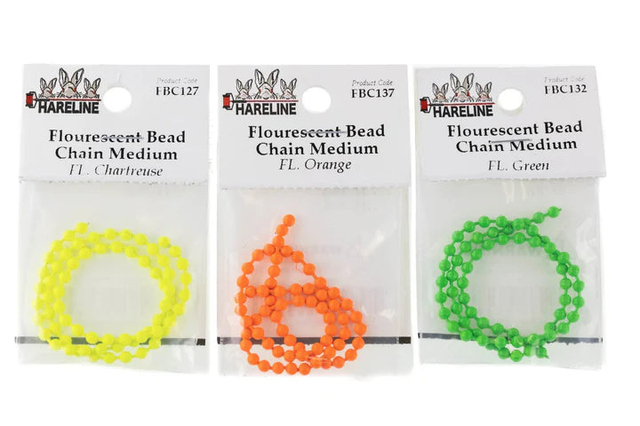 Hareline Fluorescent Bead Chain Medium