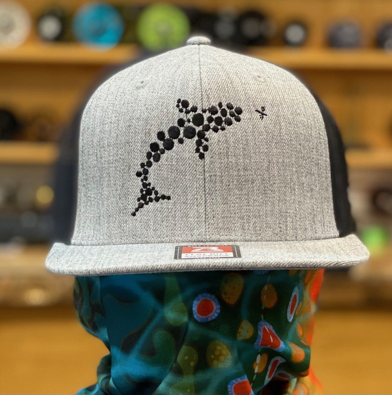 Out Fly Fishing Branded Flat Brim Logo Hats