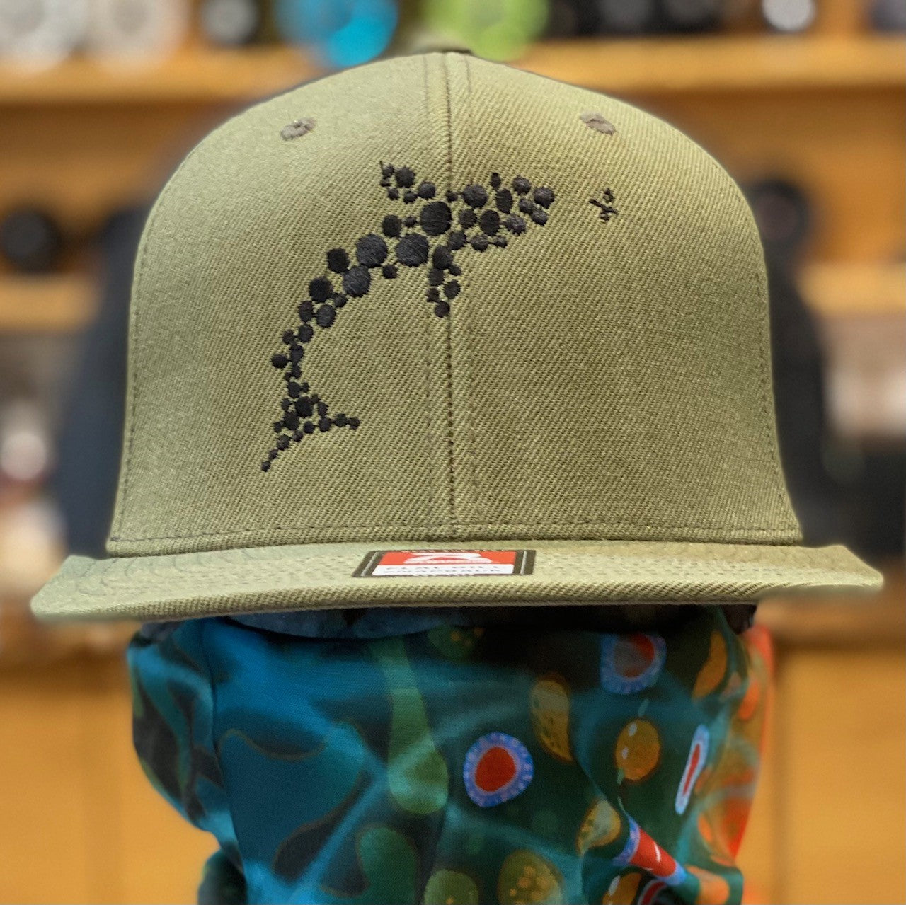 Out Fly Fishing Branded Flat Brim Logo Hats