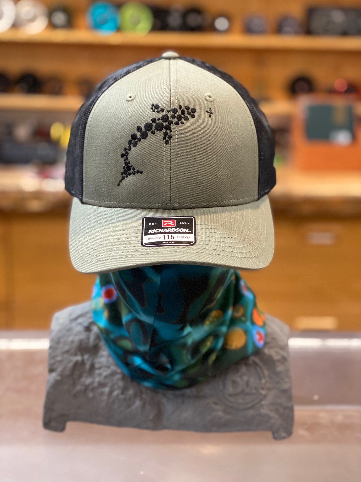 Out Fly Fishing Branded Low Pro Trucker Logo Hats
