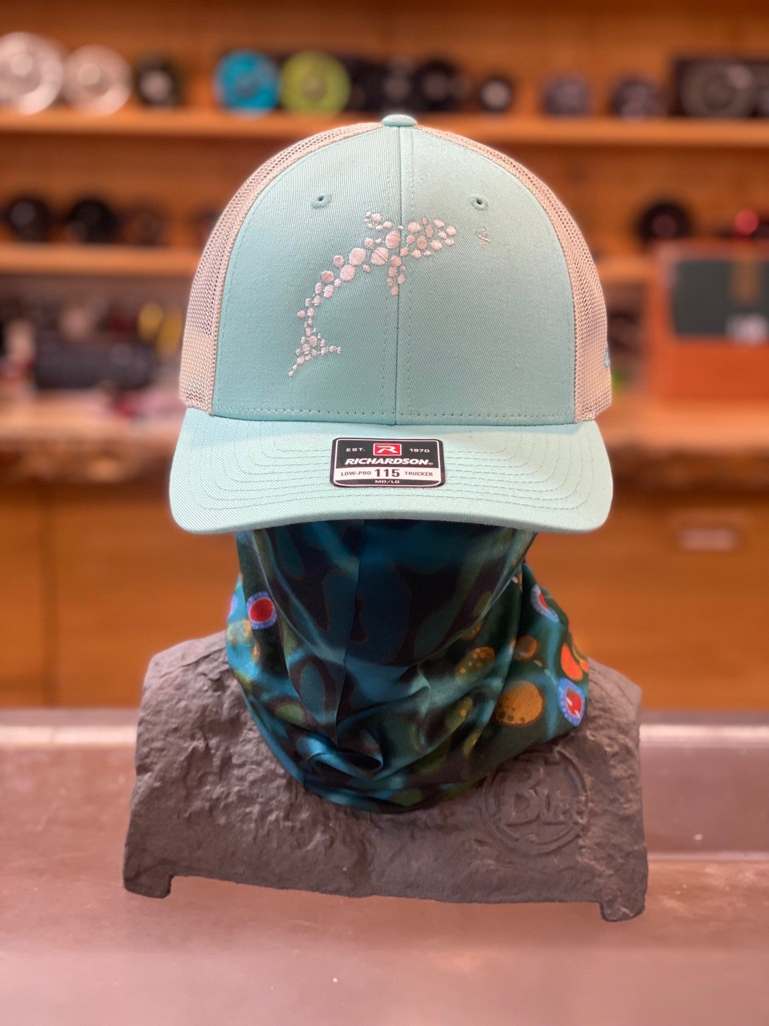 Out Fly Fishing Branded Low Pro Trucker Logo Hats