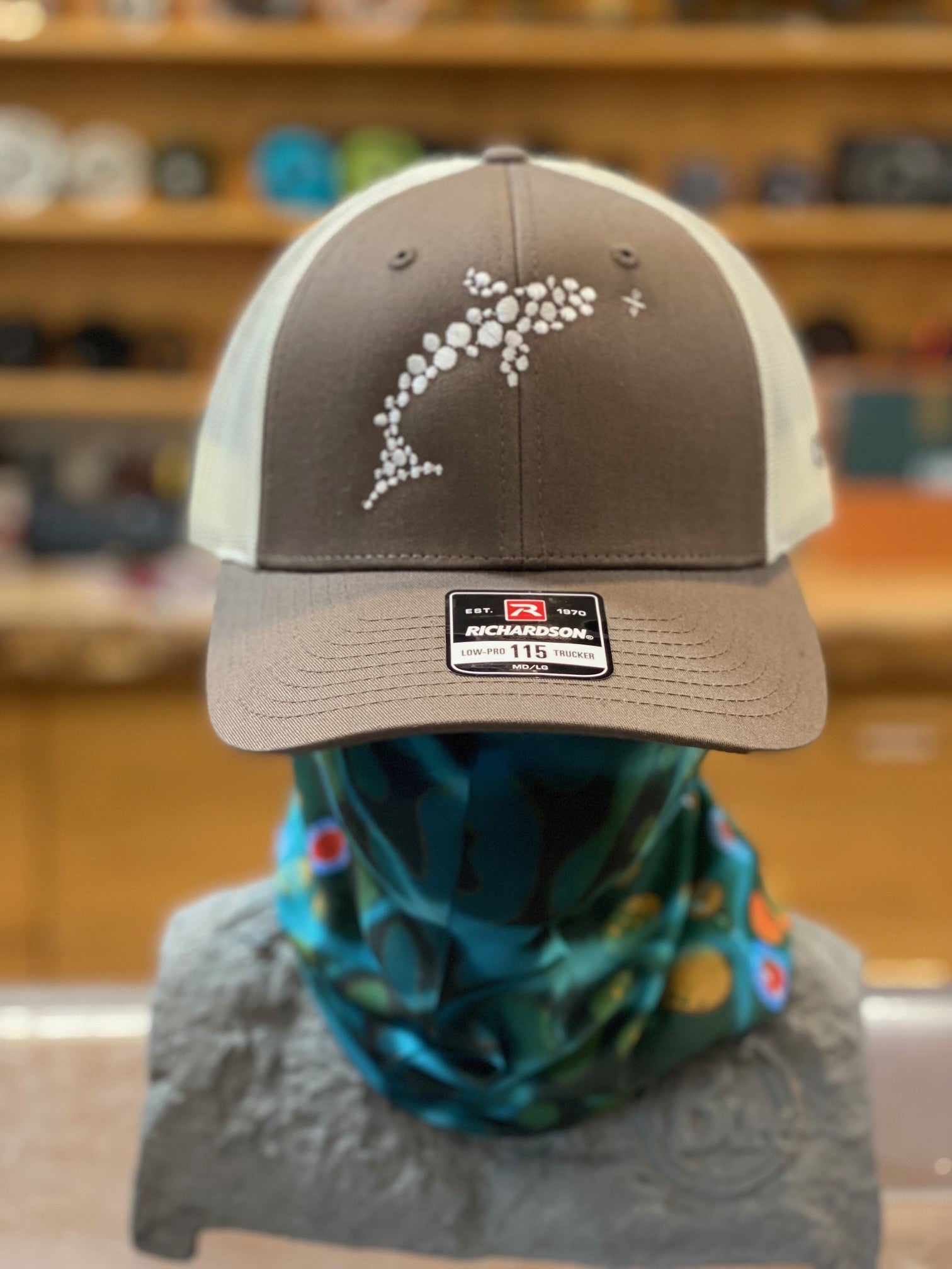 Out Fly Fishing Branded Low Pro Trucker Logo Hats