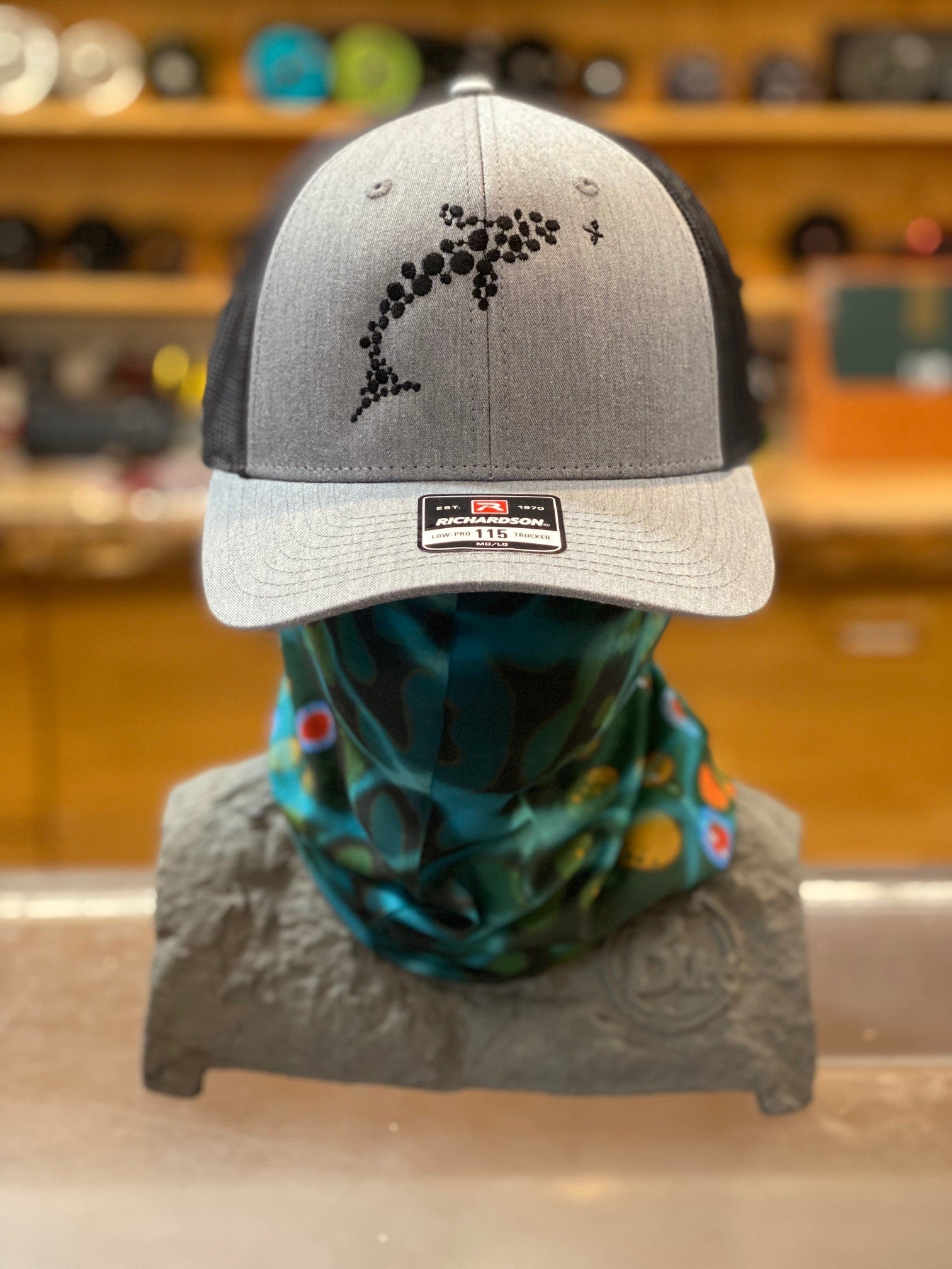 Out Fly Fishing Branded Low Pro Trucker Logo Hats