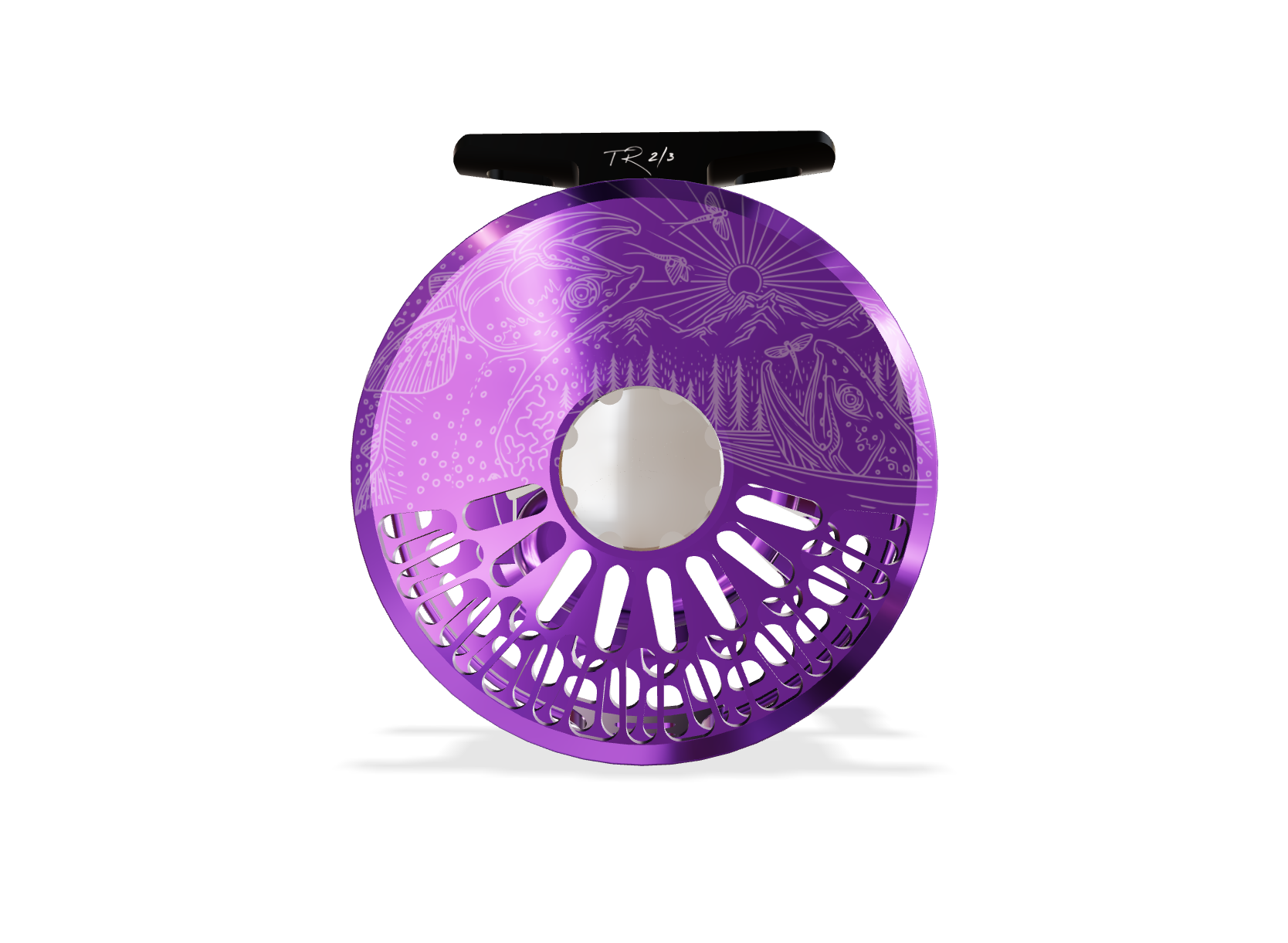 Abel TR Purple Underwood High Country Cuts Reel