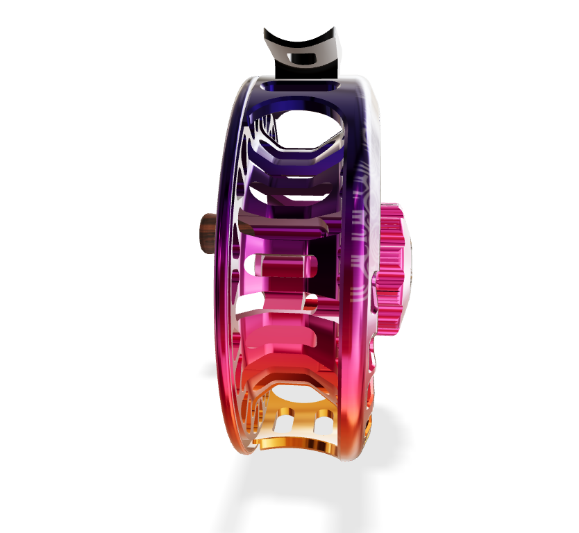 Abel VAYA 5/6 Casey Underwood Sunset Fade w/ Satin Pink Drag Knob
