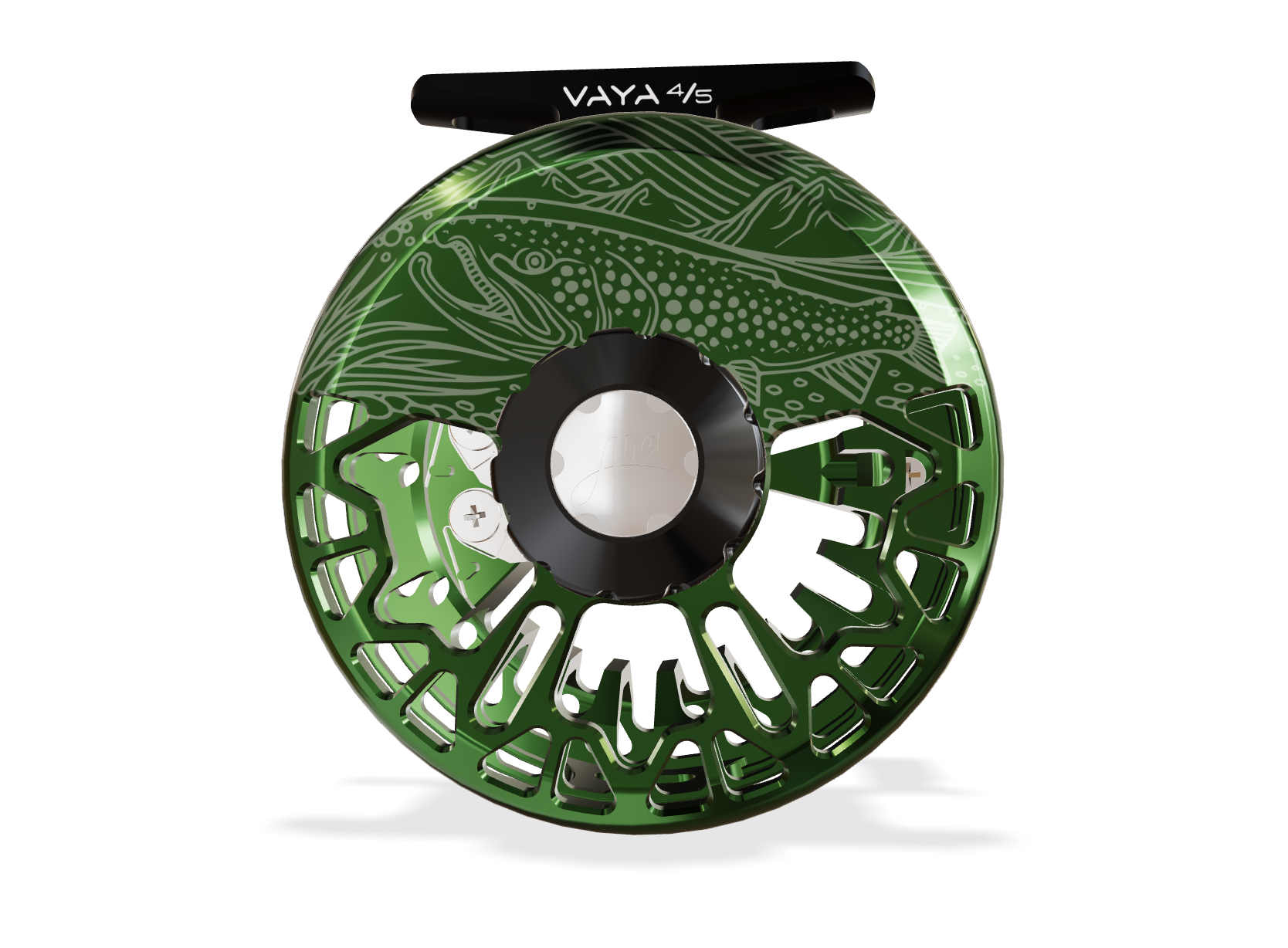Abel VAYA 4/5 Deep Green with Casey Underwood on The Hunt Engraving