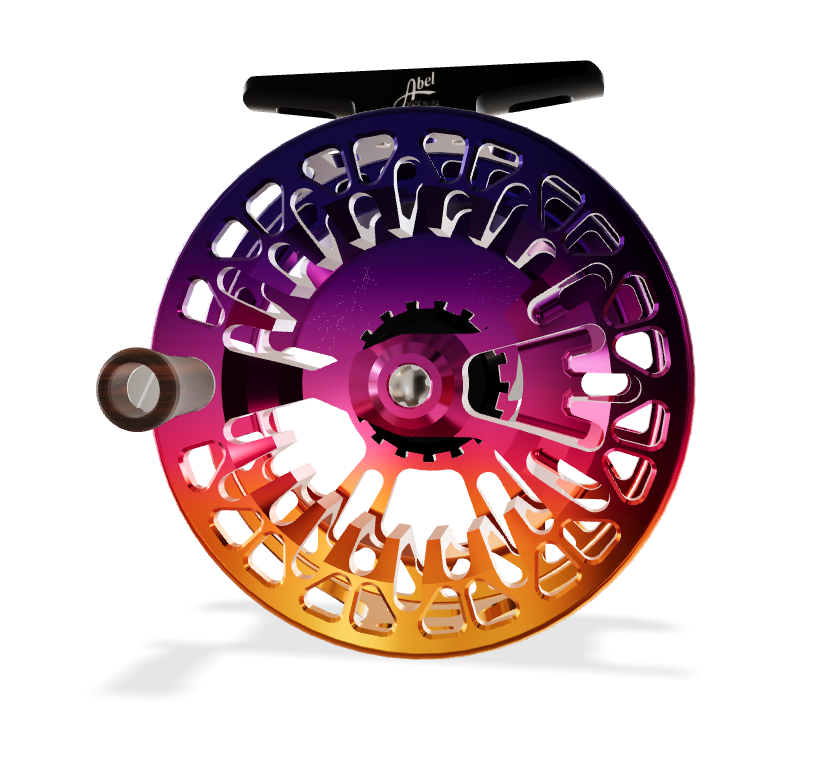 Abel VAYA 5/6 Casey Underwood Sunset Fade w/ Satin Pink Drag Knob