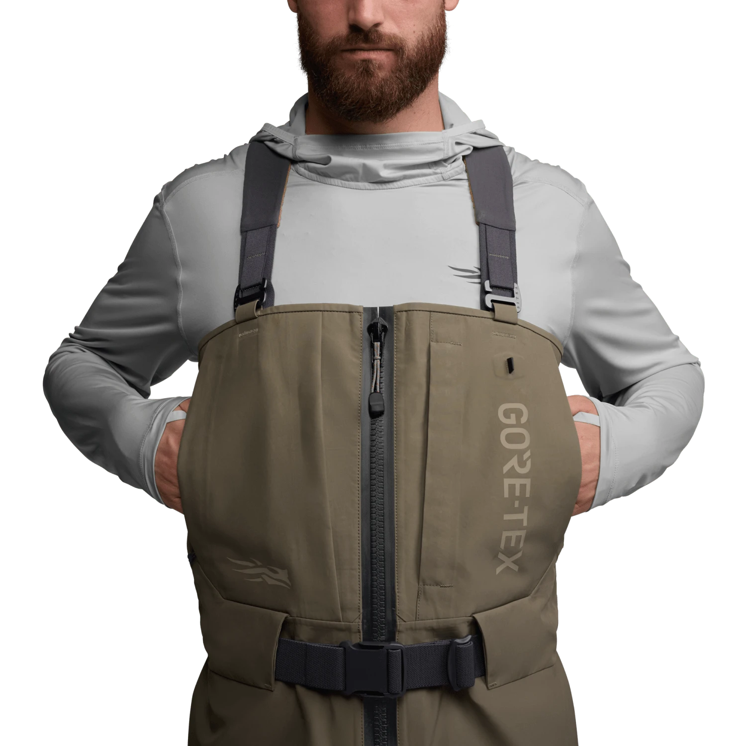 Sitka CrossCurrent Zip GTX Stockingfoot Wader