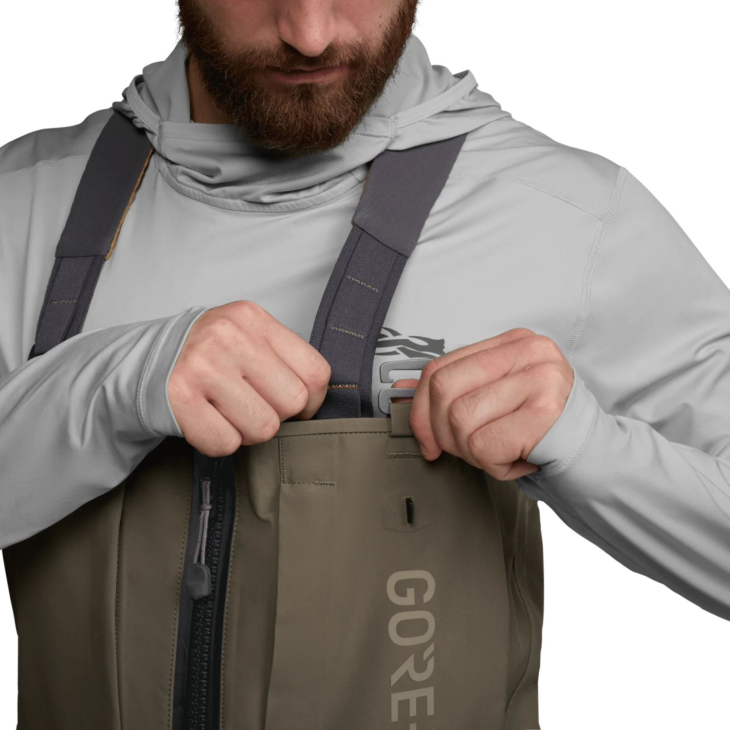 Sitka CrossCurrent Zip GTX Stockingfoot Wader