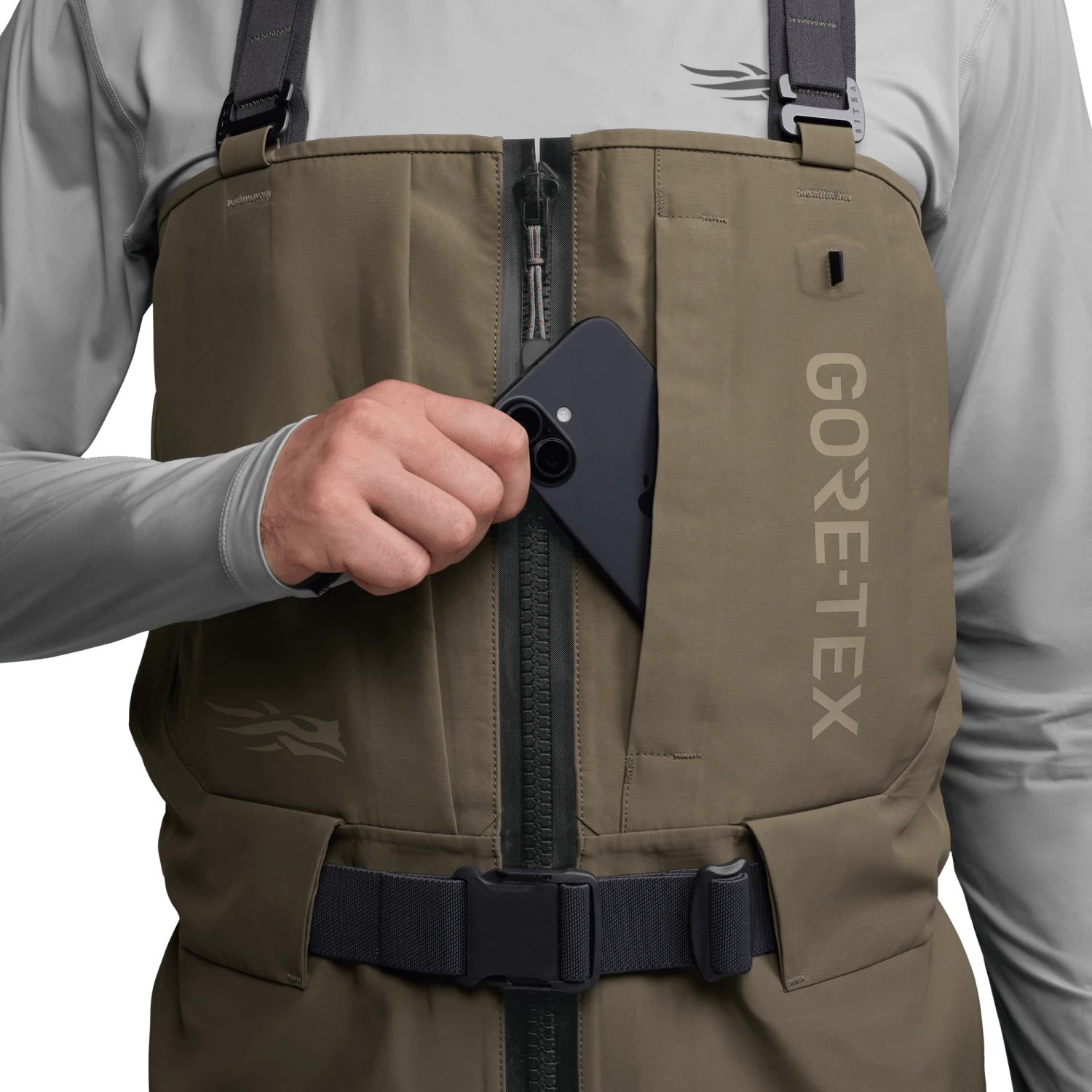 Sitka CrossCurrent Zip GTX Stockingfoot Wader