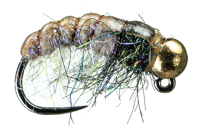 TB Jig Head Nymph: Mo Czech Jig- UV Tan