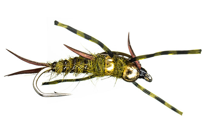 Double Bead Stonefly Nymph (all colors)