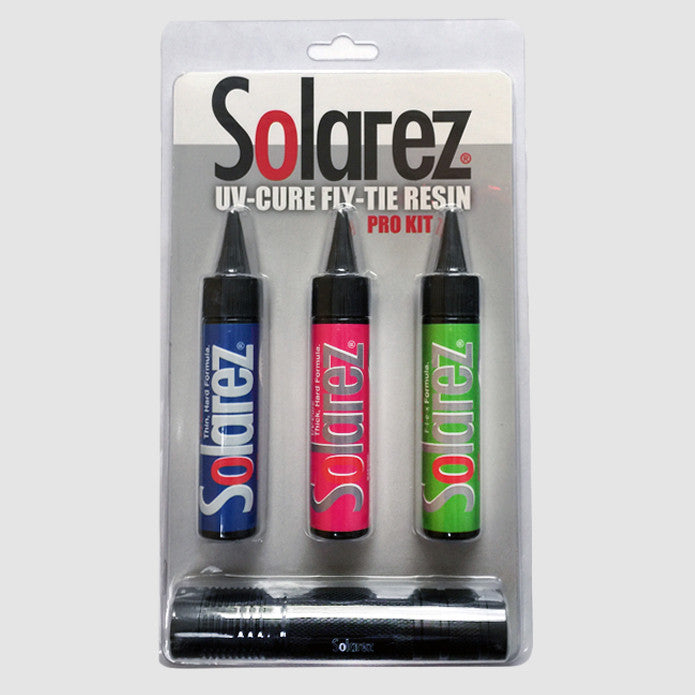Solarez UV-Cure Fly Tie Resin Pro Roadie Kit
