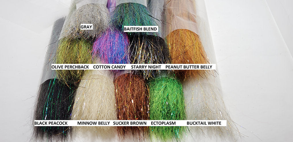 Nightmare Musky Flies Holographic Flash and Fiber Sale