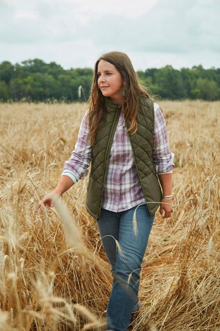 Orvis Women's Tech Chambray Plaid Workshirt