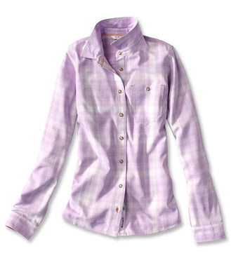 Orvis Women's Tech Chambray Plaid Workshirt