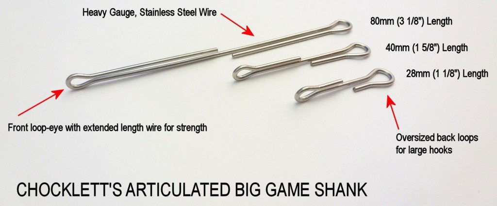 Fish-Skull Blane Chocklett's Articulated Big Game Shanks