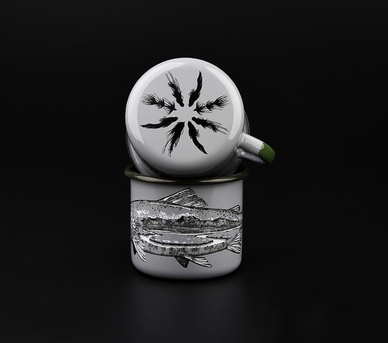 Rep Your Water- Enamel Camp Mug