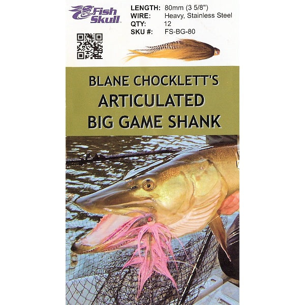 Fish-Skull Blane Chocklett's Articulated Big Game Shanks