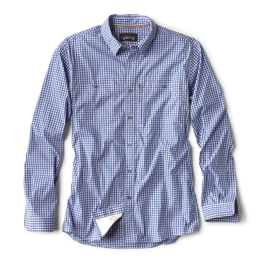 Orvis Men's River Guide Gingham Shirt
