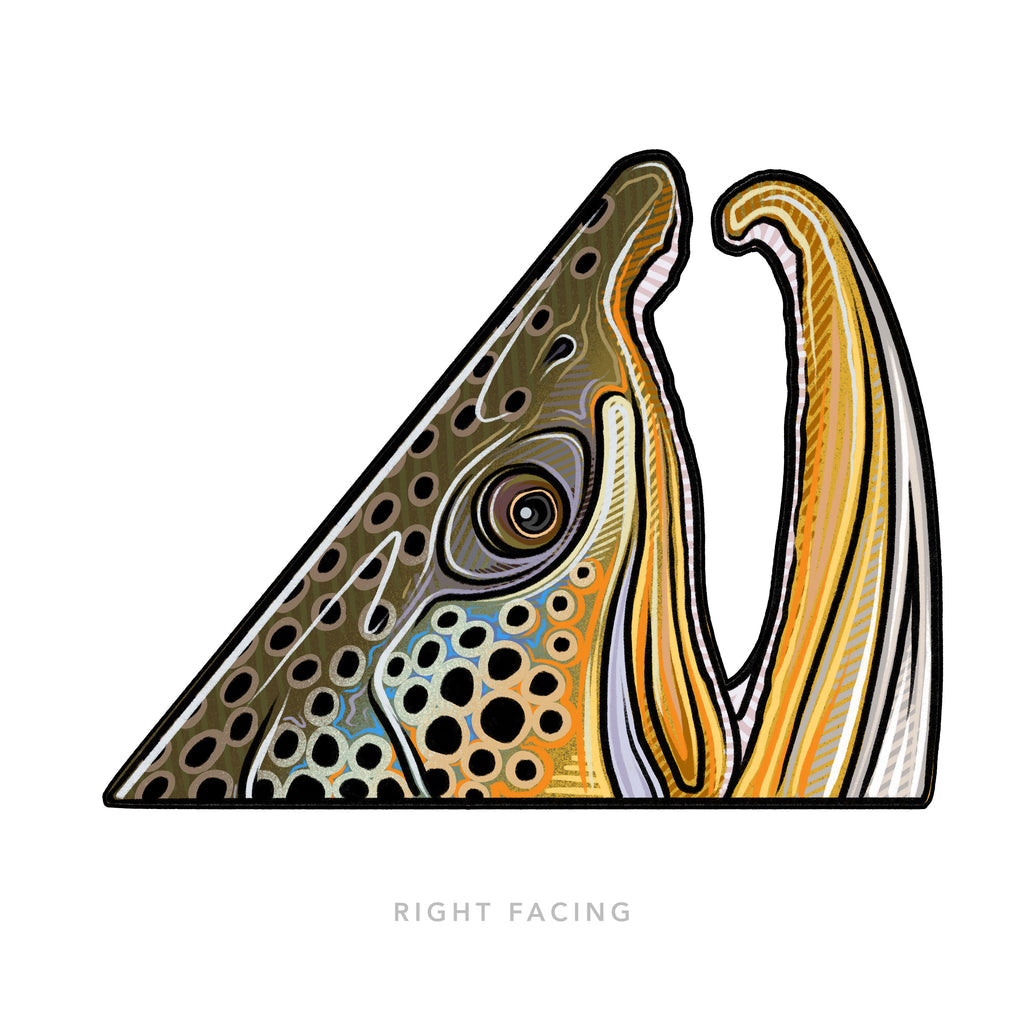 Casey Underwood Brown Rise Decal