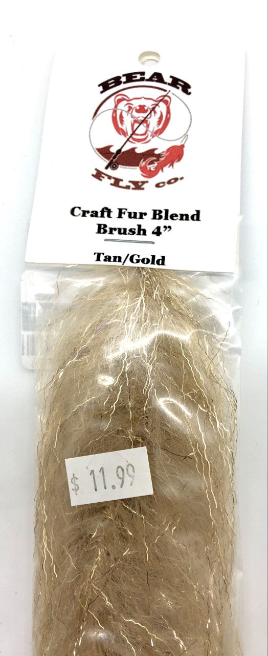 Bear Fly Co Craft Fur Blend Brush 4"