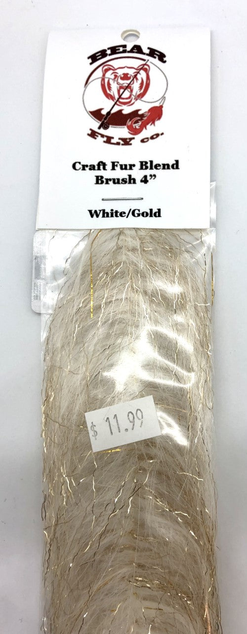Bear Fly Co Craft Fur Blend Brush 4"