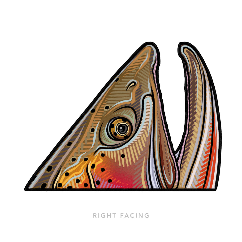 Casey Underwood Cutthroat Rise Decal