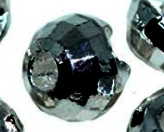 Diamond Faceted Tungsten Beads