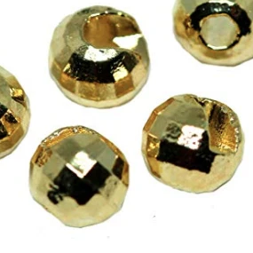 Diamond Faceted Tungsten Beads