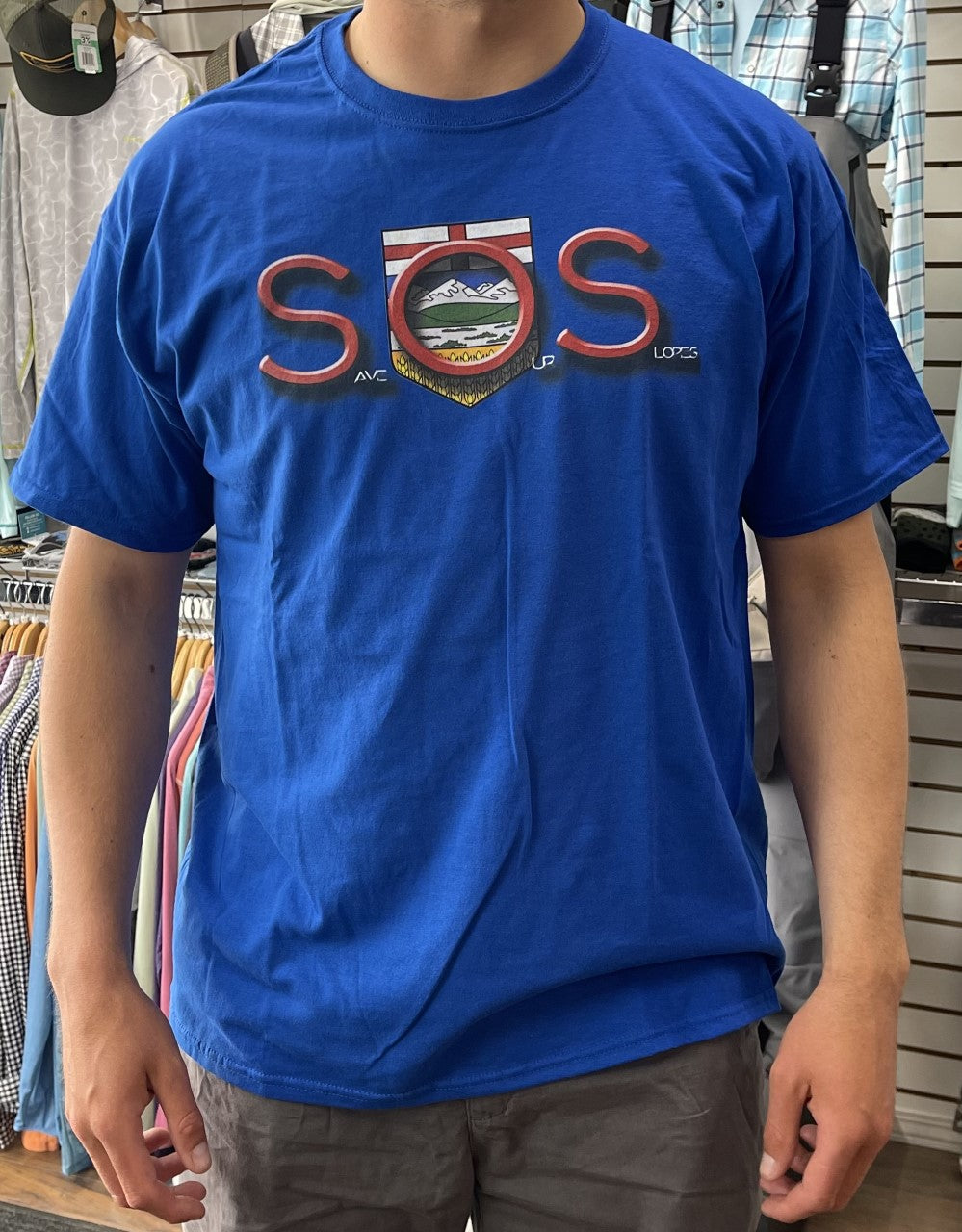 SOS: Alberta Save Our Slopes Tee