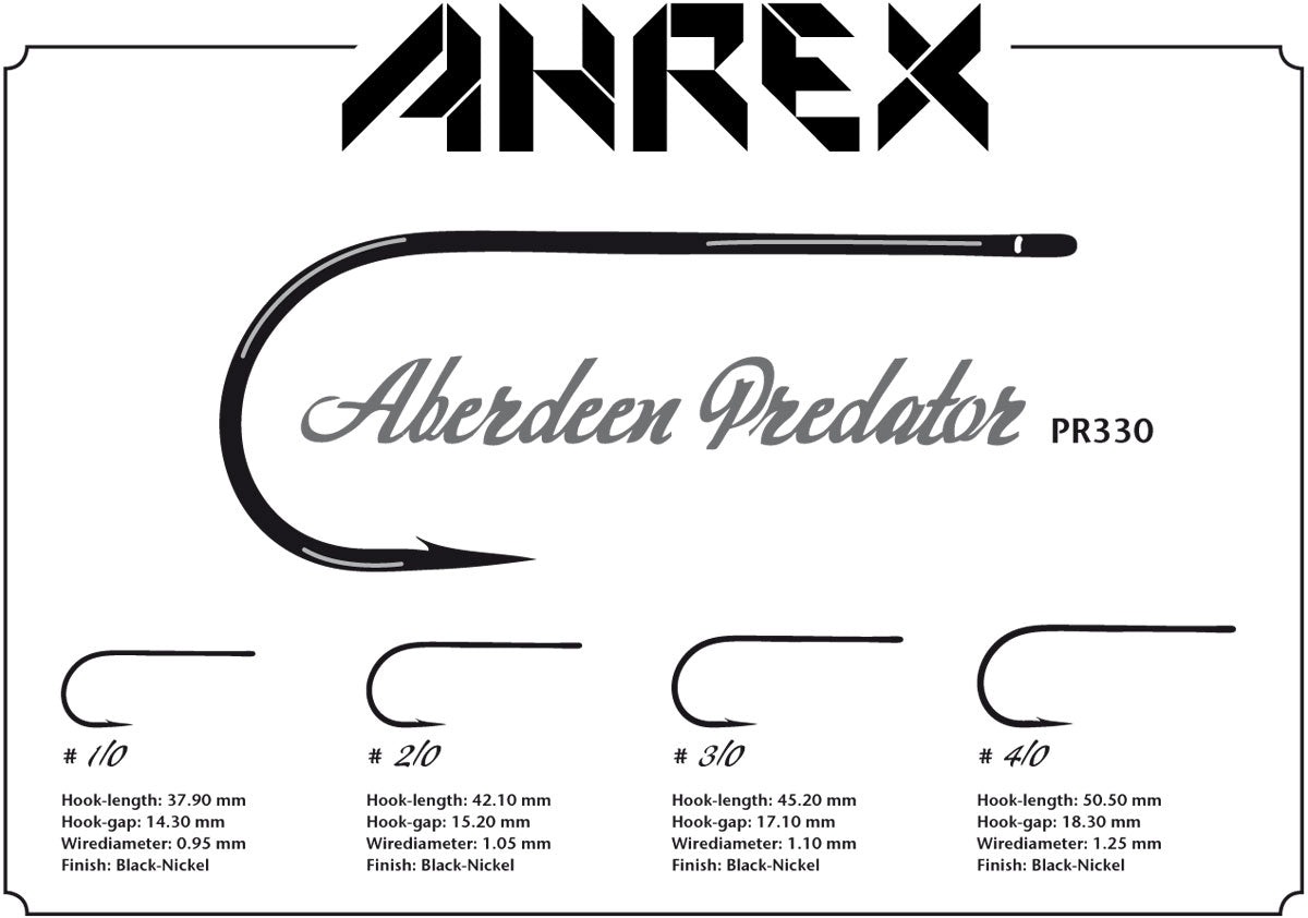 Ahrex Aberdeen Predator Hooks PR330