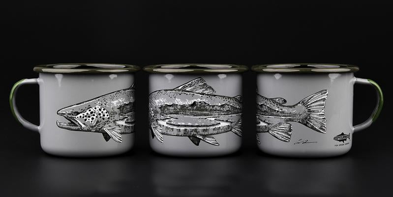 Rep Your Water- Enamel Camp Mug