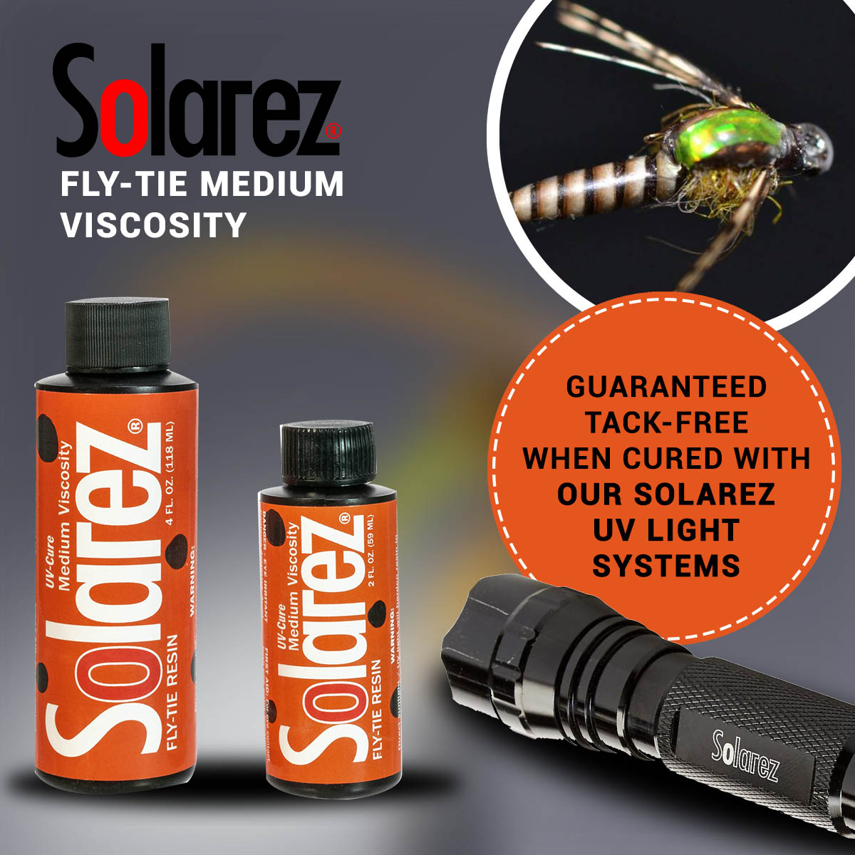 Solarez UV-Cure Fly Tie MEDIUM Viscosity Formula