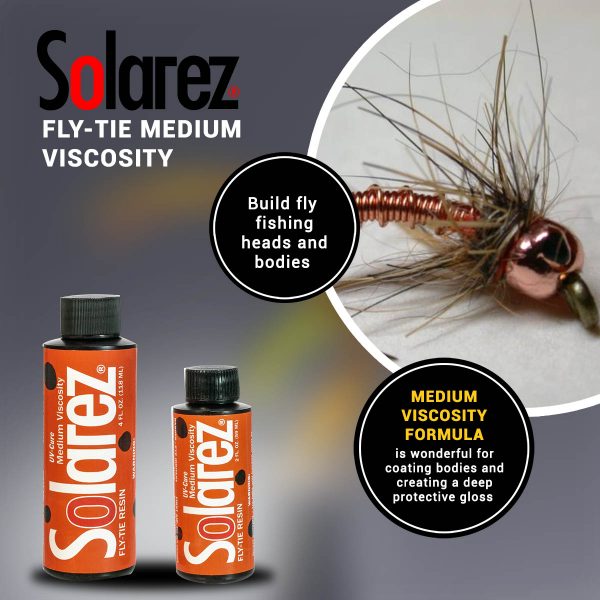 Solarez UV-Cure Fly Tie MEDIUM Viscosity Formula