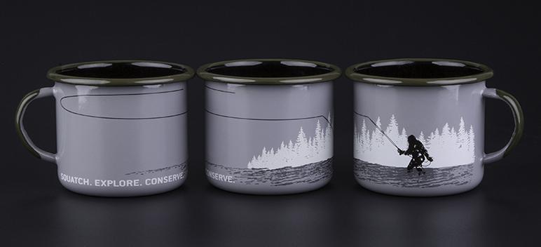 Rep Your Water- Enamel Camp Mug
