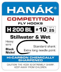 Hanak Competition Fly Hooks H 200 BL Stillwater & Wet Fly
