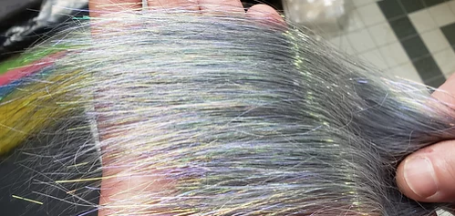 Nightmare Musky Flies Angel Hair Flash