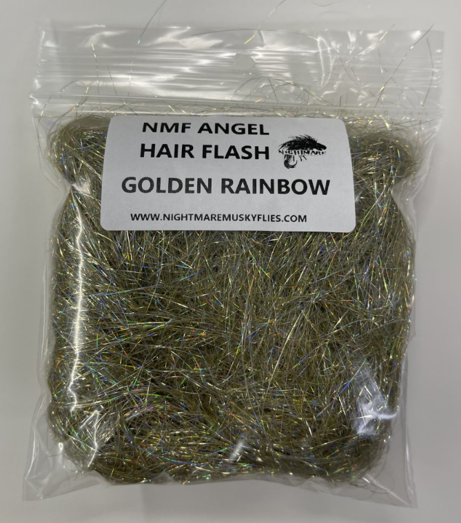 Nightmare Musky Flies Angel Hair Flash