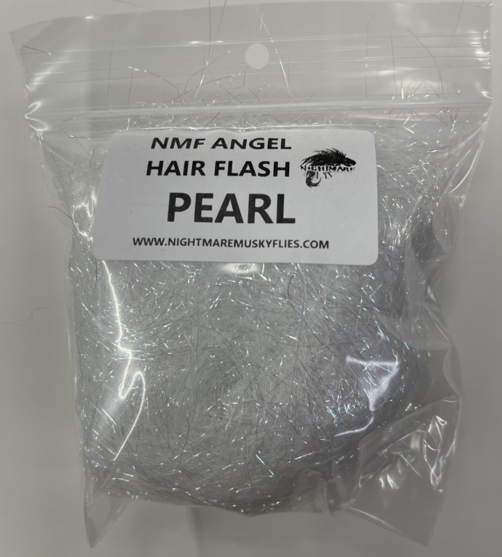 Nightmare Musky Flies Angel Hair Flash