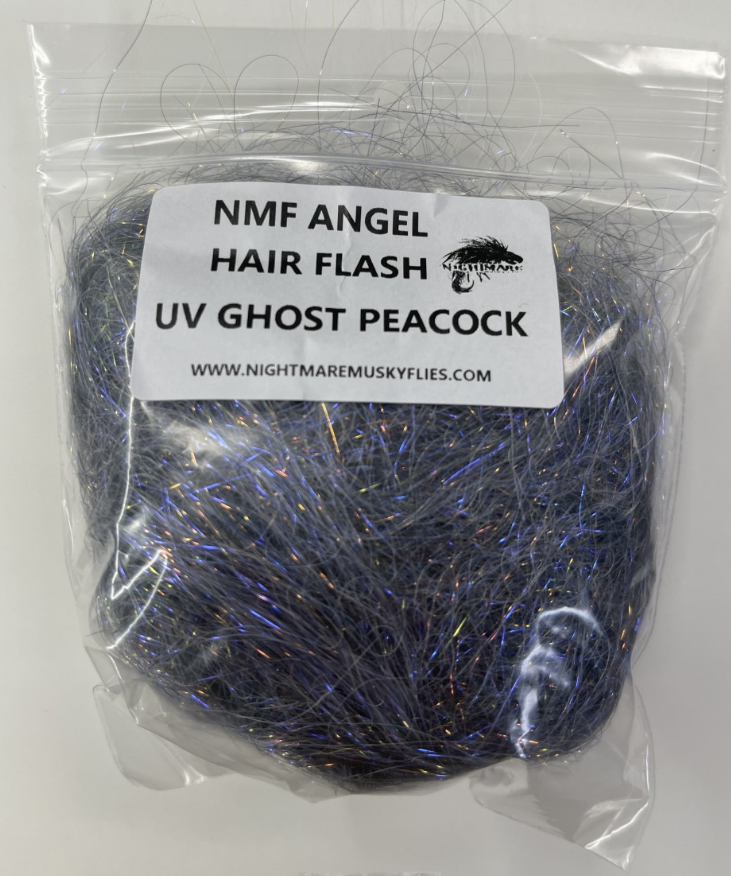Nightmare Musky Flies Angel Hair Flash