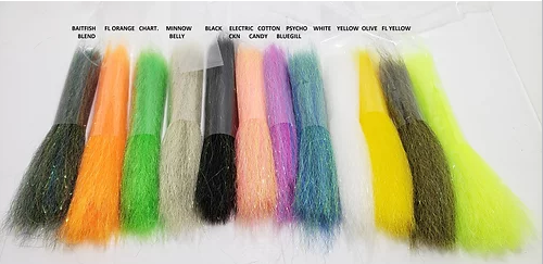Nightmare Musky Flies Flash and Fiber