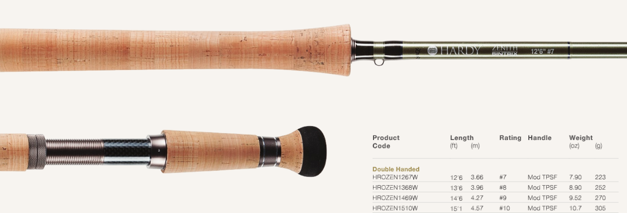 Hardy Zenith Double Handed Spey Rod