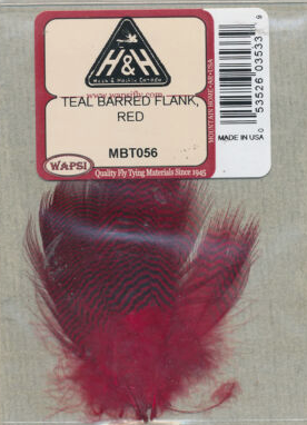Wapsi Teal Barred Flank