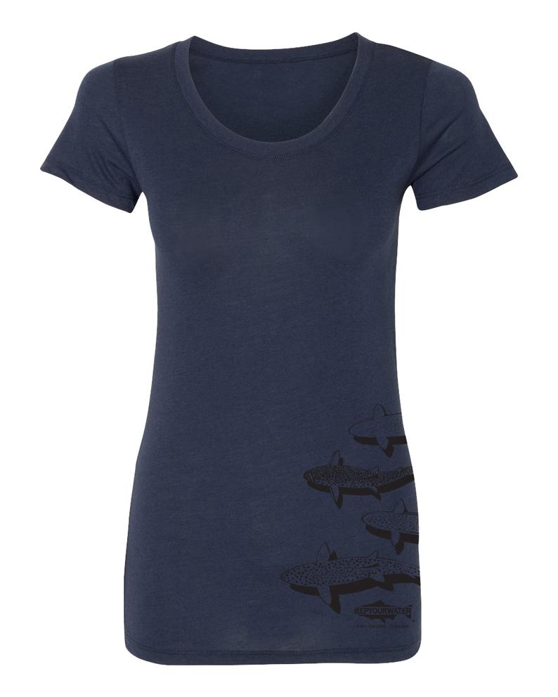 Rep Your Water Women's Trout Country Tee